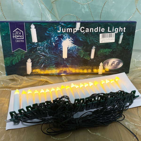 Гирлянда электрическая Свечи 20ламп