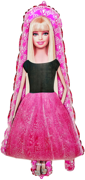 Шар (28"/71 см) Фигура, Куколка Блонди, 1 шт. в уп.