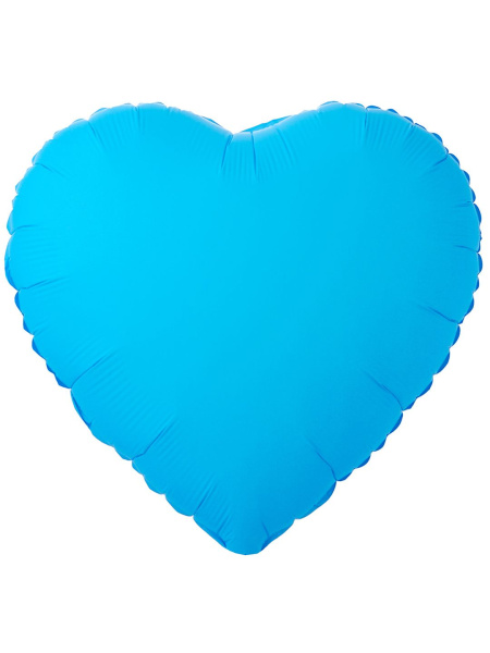 К Б/РИС СЕРДЦЕ 18" Неон Blue
