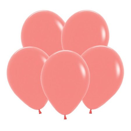 S Пастель 12 Тропический коралл /Tropical Coral/ латексный шар (Колумбия)