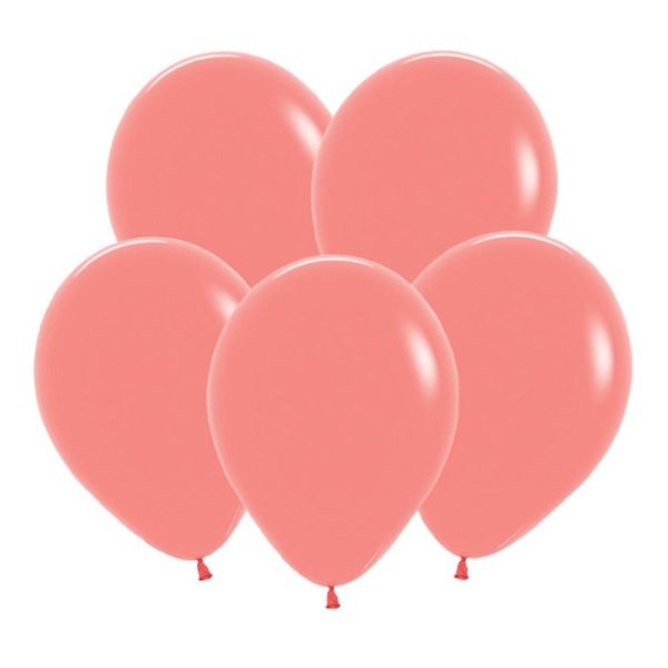 S Пастель 12 Тропический коралл /Tropical Coral/ латексный шар (Колумбия)