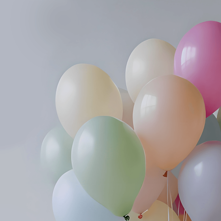 Сет №79 "Макарунсы" 20 воздушных шаров