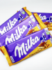Шоколад Milka Cream & Biscuit, с кремовой начинкой