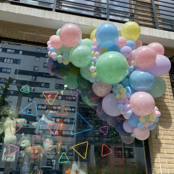 Хаотичная гирлянда даблстафф Макарунс (средняя цена за одну штуку)