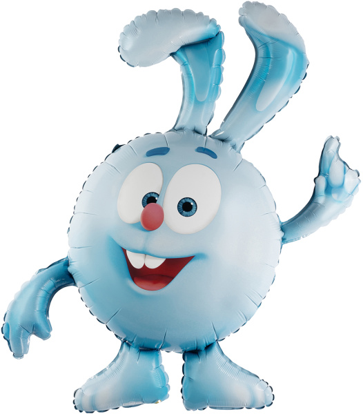 Шар (44"/112 см) Фигура, Смешарики, Крош, 1 шт.