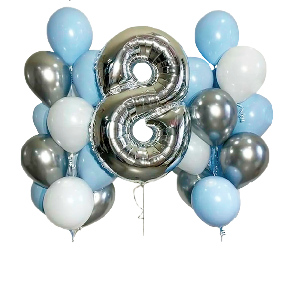 Сет №23 Укрась комнату именинника!