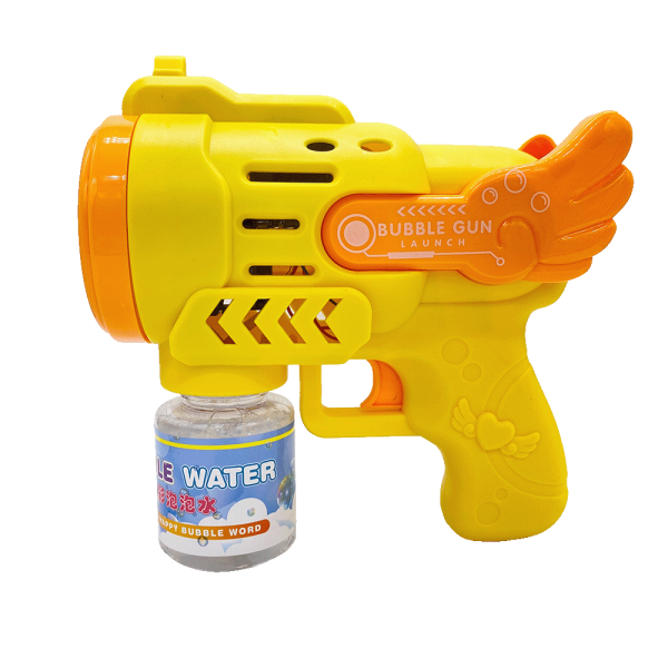 АКЦИЯ!Пистолет мыльные пузыри 360 Жёлтый