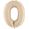 И 40 Цифра Кремовый, Фольгированный шар (Испания)