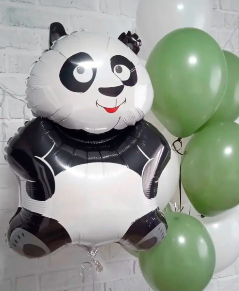 И 33 Большая панда / Big panda/ 1шт/, Фольгированный шар (Испания)