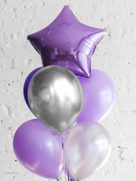 Сет №97 Фонтан "Свет сиреневой звезды"