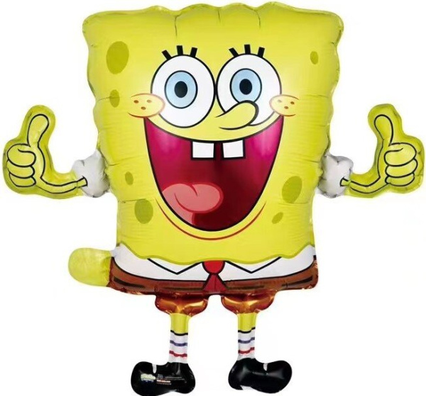 Шар (27"/69 см) Фигура, Весельчак Губка