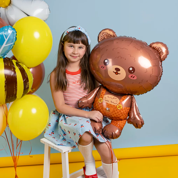 Шар (36"/91 см) Фигура, Любимый мишка, 1 шт. в уп.