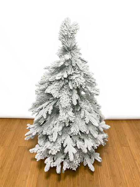 Елка Дворянская с посыпкой серебро 120 - 300см
