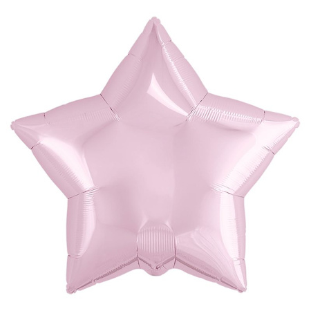 И 18 Звезда Розовый/Star pink baby/1шт/Фольгированный шар (Испания) (45см)