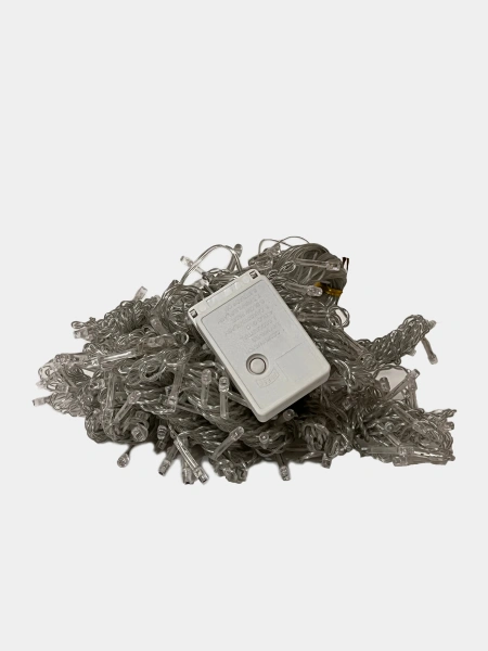 Акция! Гирлянда электрическая Штора 1,5х1,5 м (мультицвет, тепло, холод, синий)