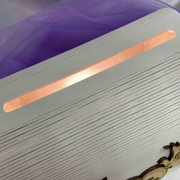 Семейный банк из дерева "Сундучок" (белый)