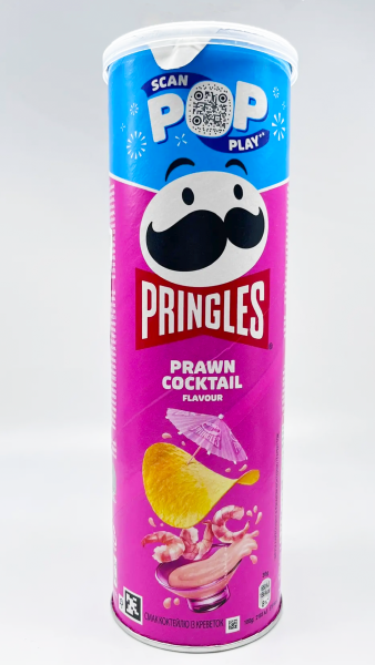 Картофельные чипсы Pringles Prawn Cocktail (Креветочный коктейль), 165 гр