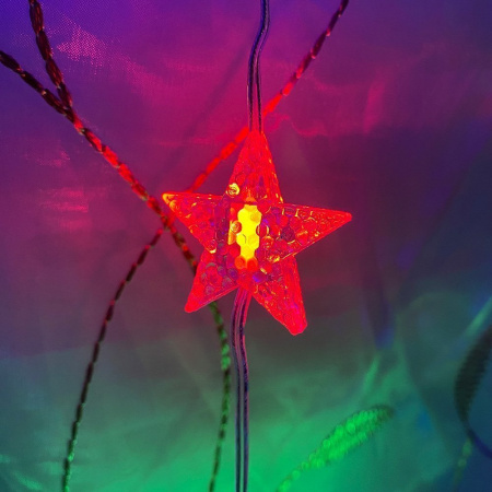 Гл, Штора Звезда 3м*2м Мульти