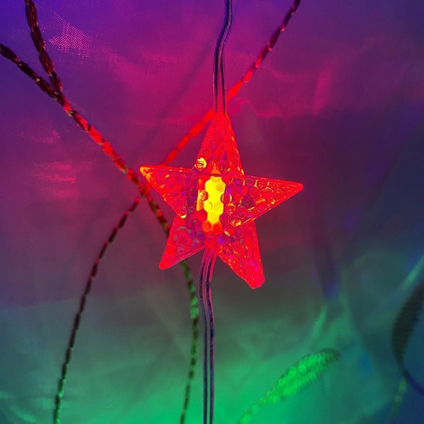 Гл, Штора Звезда 3м*2м Мульти