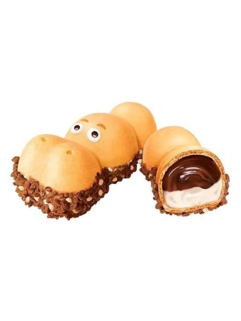 Акция!Печенье Kinder Happy Hippo Cacao со вкусом какао, 103,5 г