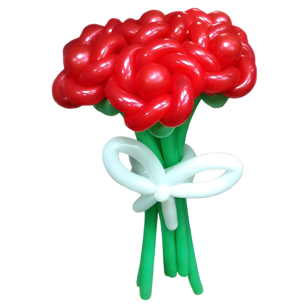 Роза из шаров ШДМ (цена за одну штуку)