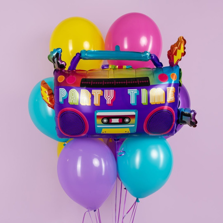 Шар (29"/74 см) Фигура, Магнитофон, 1 шт в уп (Италия)