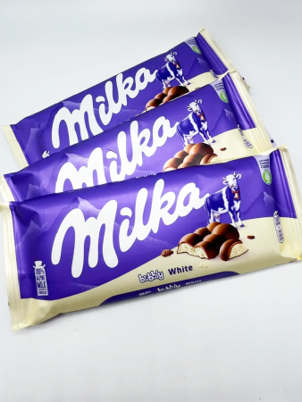 Milka Bubbly White, 95 гр