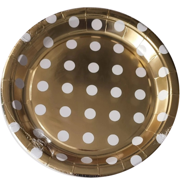 Тарелка бум. 18см/ набор10шт