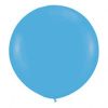 S 1М Пастель Голубой /1шт/Латексный шар (Колумбия) 90см