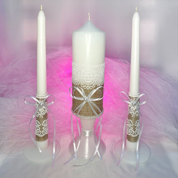 Семейный очаг на подставках Рустик (крафт)