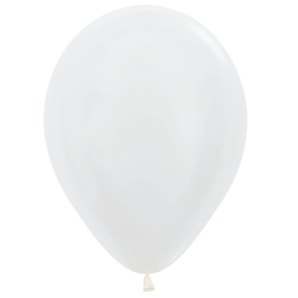 Белый, Перламутр С гелием