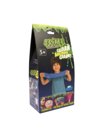АКЦИЯ!Игрушка ТМ "Slime" Малый набор для мальчиков "Лаборатория" 100гр.
