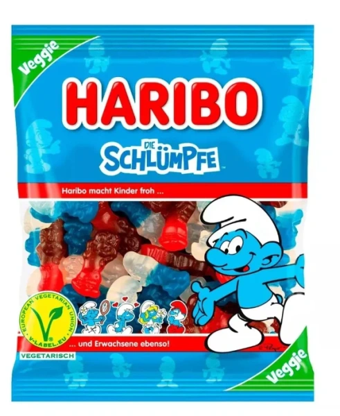 Акция!Мармелад жевательный Haribo Смурфики, 160г
