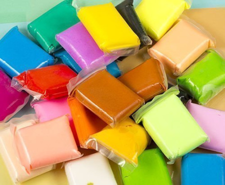 Акция! Жвачка для рук в пакете, воздушный пластилин (12 шт в упаковке) + инструменты