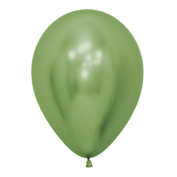 S Зеркальные шары 12 Рефлекс Лайм/Латексный шар (Колумбия)