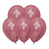 S Зеркальные шары 12 Рефлекс Розовый / Reflex Pink /Латексный шар (Колумбия)