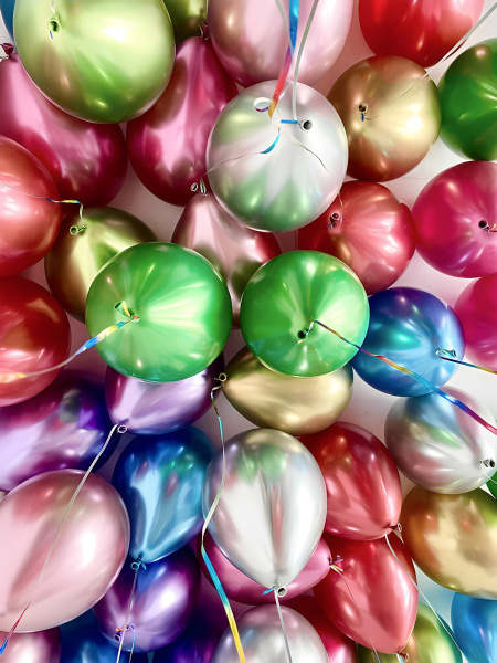 Сет №59 Связка шаров Хром Ассорти