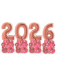 Стойки из цифр "2026", 4 шт