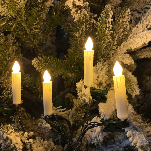 Гирлянда электрическая Свечи 20ламп