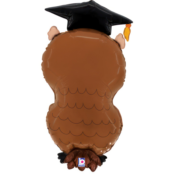 Шар 3D (30"76 см) Фигура, Сова Выпускник