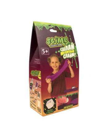 АКЦИЯ! Игрушка ТМ "Slime" Малый набор для девочек "Лаборатория" 100 гр.