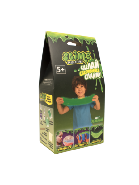 АКЦИЯ!Игрушка ТМ "Slime" Малый набор для мальчиков "Лаборатория" 100гр.